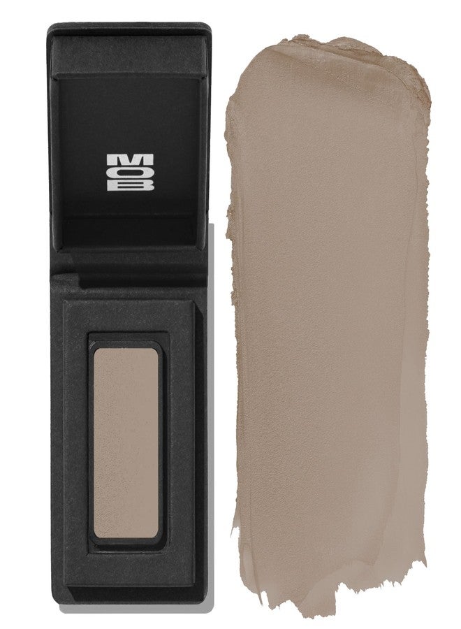 MOB Beauty Cream Clay Eyeshadow M112 – Soft Mushroom| Skincare-Infused, Vegan, Cruelty-Free, Blendable Cream-to-Velvet Finish, Buildable Pigment, Clean Eyeshadow in Sustainable, Biodegradable Compact - Image 1